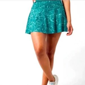 Athleta Ace Printed Tennis Skort  - Size Small